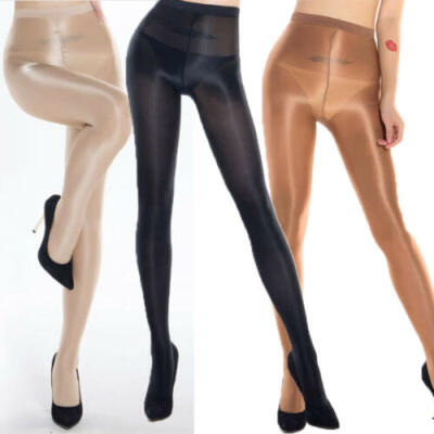 

Women Glossy Pantyhose Night Shop Stage Performance Shiny Tight Stockings 4COLOR