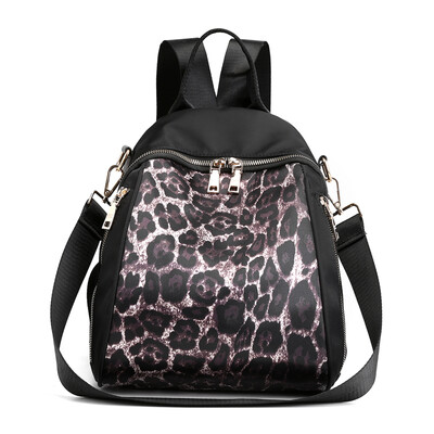

Oxford double shoulder bag summer fashion nylon small backpack canvas printing oblique shoulder bag
