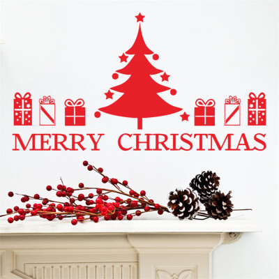 

〖Follure〗Christmas Letter Decor Removable Wall Sticker Bedroom Backdrop Art Decal DIY