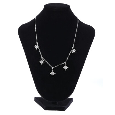 

Suspension Pendant Necklace Exquisite Stars Clavicle Chain Necklace