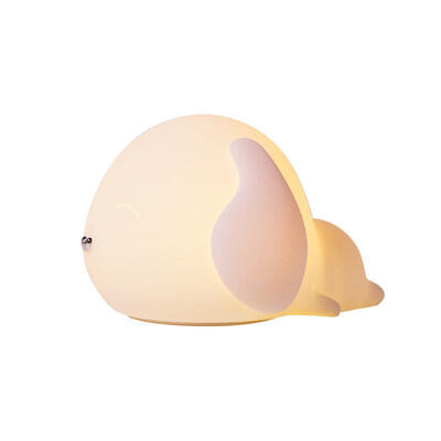 

Colorful Dog Silicone Night Light Bedroom Creative Pat Light Table Lamp