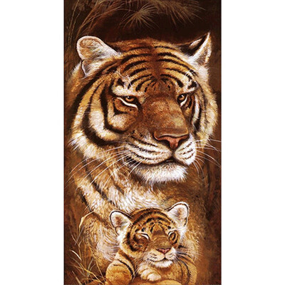 

Toponeto 5D Embroidery Paintings Rhinestone Pasted DIY Diamond Painting Cross Stitch