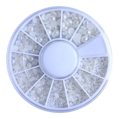 

Toponeto Nail Art Rhinestones Glitters Nail Color diamond Mixing Manicure Drill