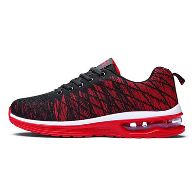 

Tenis Masculino 2019 Men Vulcanized Shoes Lightweight Lace-up Air Cushion Casual Shoes Breathable Mesh Male Platform Sneakers