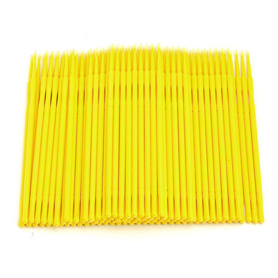 

100pcs Disposable Cotton Swabs Tattoo Makeup Eyelash Tattoo Cleaning Swabs