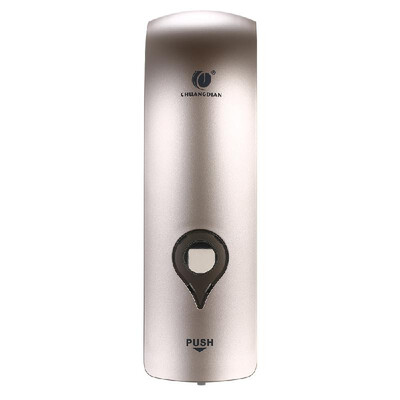 

CHUANGDIAN 300ml No Drilling Wall Mounted Single-Head Manual Soap Dispenser Bathroom Shower Gel Liquid Shampoo Sanitizer Dispenser