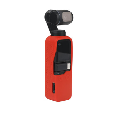 

Tailored Silicon Protector Case Cover Ventilate with Wrist Lanyard For DJI OSMO POCKET