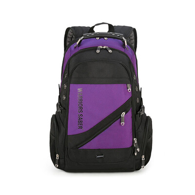 

Fashion multi-function sports backpack large capacity Swiss Warrior Saber shoulder bag outdoor waterproof nylon computer bag