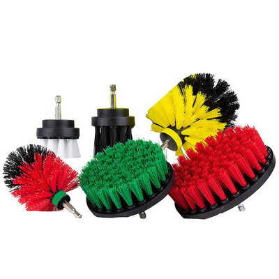 

〖Follure〗6Pcs Grout Power Scrubber Cleaning Brush Cleaner Combo Tool Kit