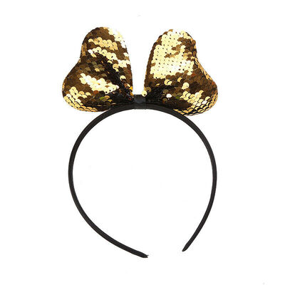 

1Pcs Baby Girls Sequins Glitter Bow Knot Headband Hair band Costume Party Cosplay