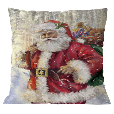 

〖Follure〗Cotton Linen Christmas Pillow Case Sofa Car Throw Cushion Cover Home Decor