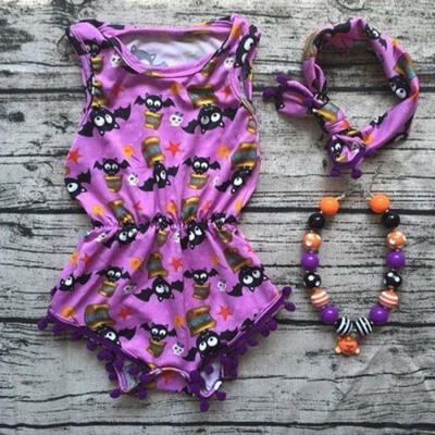 

Toddler Kids Baby Girls Clothes Tops Romper BodysuitHeadband Sunsuit Outfit Set