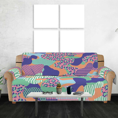 

Toponeto Anti-Slip Quilted Sofa Couch Cover Chair Pet Dog Kids Mat Furniture Protector