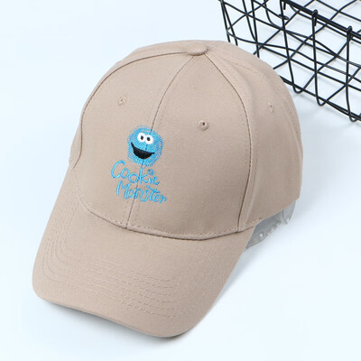 

Korean cartoon graffiti duck tongue hat Street retro cornice hat men&women leisure ins couple letter sunscreen hat