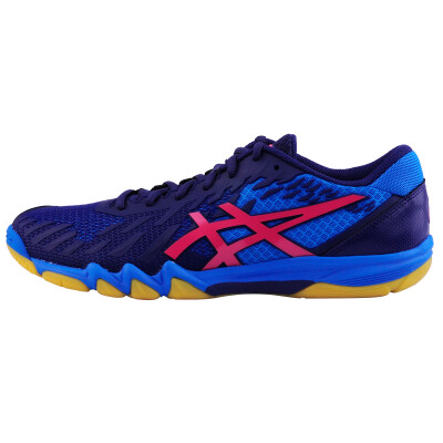 

IELTS asics table tennis shoes ATTACK BLADELYTE 4 indoor sports shoes neutral section 1073A001 1073A001-400 blue pink 425