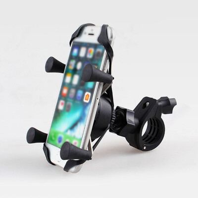 

Outdoor Phone Holder Riding Black ABS Electric Car Tricycle Accessories