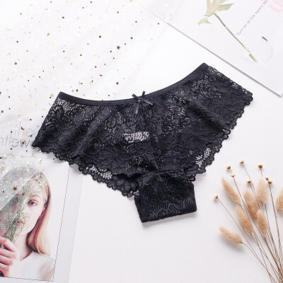 

Sexy Lace Panties Women Fashion Lingerie Cotton Embroidery Low Waist Briefs Women Underwear