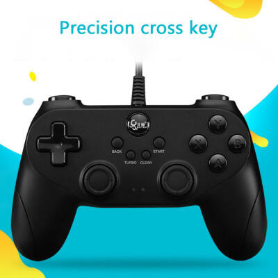 

USB Wired Game Handle For 2 Persons Game Gamepad Controller Joystick For Computer PC Android Phone PS3