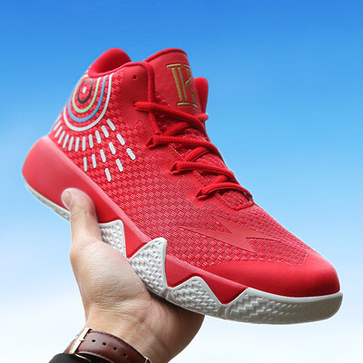 

Mens non-slip high-top basketball shoes mesh boots sports shoes