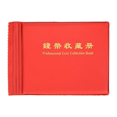 

60 Grids Coin Album Folder Collection Book Penny Money Coins Collector Gift