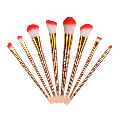 

Toponeto 8PCS Make Up Foundation Eyebrow Eyeliner Blush Cosmetic Concealer Brushes