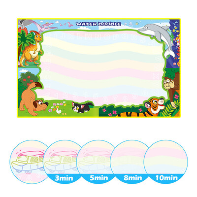 

Tailored Children Education Magic Water Doodle Painting Writing Mat Board Toy 85x65cm