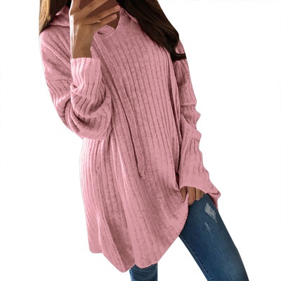 

〖Follure〗Women Fashion Hoodies Sweatshirt Loose Casual Pullovers Knit Sweater