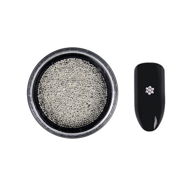 

Toponeto Fashion Nail Art Rhinestones Glitter Diamonds Tips Mixed 3D Tips DIY Decoration