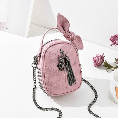 

The fashion of the new female Korean version fashion one shoulder slanted the womens bag&the mini mobile phone bag is 100 tim