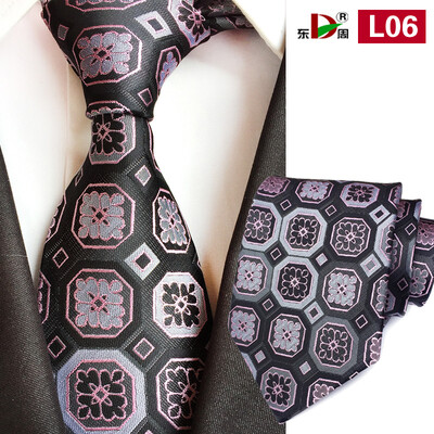 

Manufacturers spot trendy mens business casual tie polyester silk jacquard professional executive wedding work tie