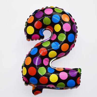 

FUNNYBUNNY 1 PC Folienballon Zahlen Birthday Luftballon Nummer Zahl number Helium Geburt balloon