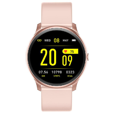 

Kingwear KW19 Smart Watch 13 TFT Display Screen Wristwatch BT40 Heart Rate Blood Pressure Blood Oxygen Sleep Tracking Smart Ti