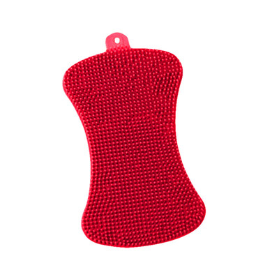 

Creative Silicone Dish Brush Kitchen Washer Anti-Bacterial Cleaning Scrubber