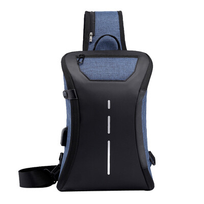 

Tailored Couples Charging Chest Bag Travel Bag Fashion Bag Multi-Function Messenger Bag