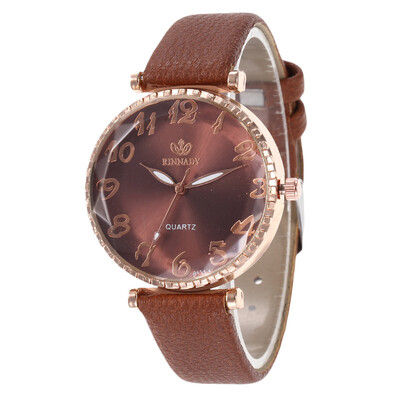 

Womens fashion digital leather watch student simple personality watch