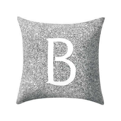 

Siaonvr 45x45 cm Kinder Zimmer Dekoration Brief Kissen Englisch Alphabet pillowcases