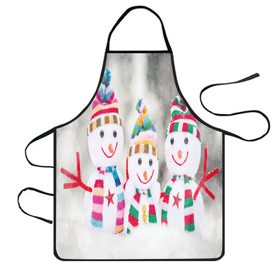 

Tailored Christmas Decoration Waterproof Apron Kitchen Aprons Dinner Party Apron