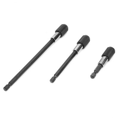 

Greensen 3 Pcs 14 Hex Rod Shank Self-locking Quick Release Magnetic Screwdriver Bit Tool
