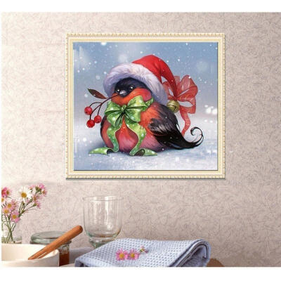 

5D DIY Diamond Painting Animal Xmas Bird Embroidery Cross Crafts Stitch Decor