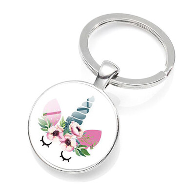 

Cute Unicorn Girls Kids Alloy Keychains Keyrings Keyfob Presents Gifts
