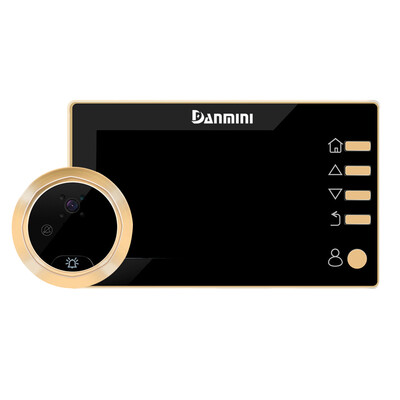 

43 Inch Infrared Night Vision Photo Recording Intelligent Electronic TF Card Door Recorder Viewer