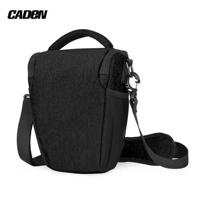 

CADeN Camera Shoulder Bag Case Pouch Water-resistant Carry Bag with Adjustable Shoulder Strap for Nikon Canon Sony Mirrorless DSLR