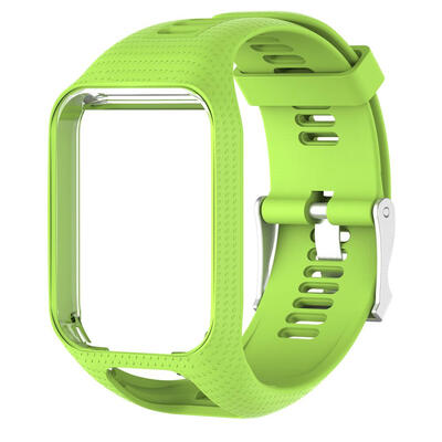 

Silicone Watchband Frame Replacement for TomTom Runner 2SparkSpark 3