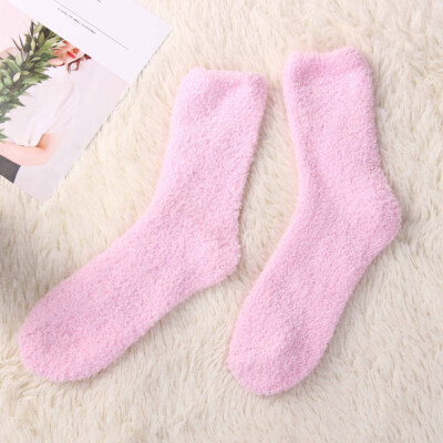 

Ladies Women Winter Warm Soft Fluffy Bed Socks Lounge Slipper Fleece Socks