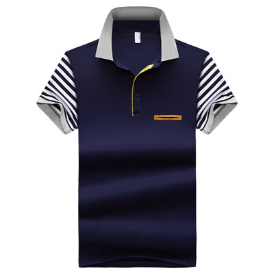 

Toponeto Mens Summer New Style Fashion Lapel Cotton Short Sleeves Comfortable Blouse Top