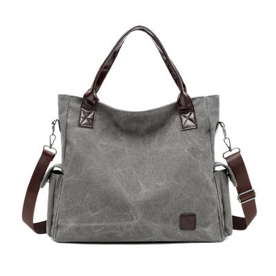 

Canvas Large Capacity Casual Totes Women Handbag Shoulder Messenger Bag