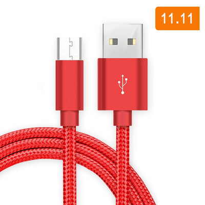 

Fast Charging USB Cables Micro Usb Cable Android Mobile Phone Data Sync Charger Cable for Samsung A7 S7 for Xiaomi 1m2m3m Cord