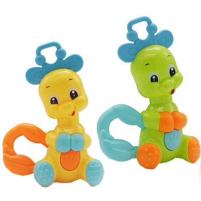

YIWULAPlastic Handheld Baby Rattle Mobile Phone Bell Shake Bell Baby Toy Music