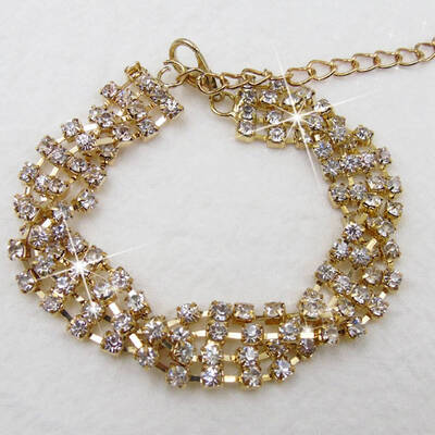 

Women Products Crystal Elegant Rhinestone Gift Bracelet Rhinestone