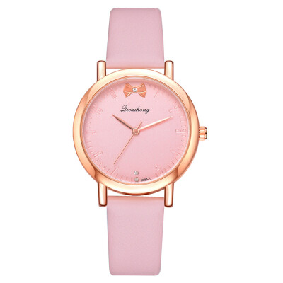 

Womens watch fashion simple casual pop PU quartz watch